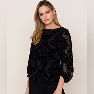 Yumi Kim Kiss and Tell Velvet Blouse